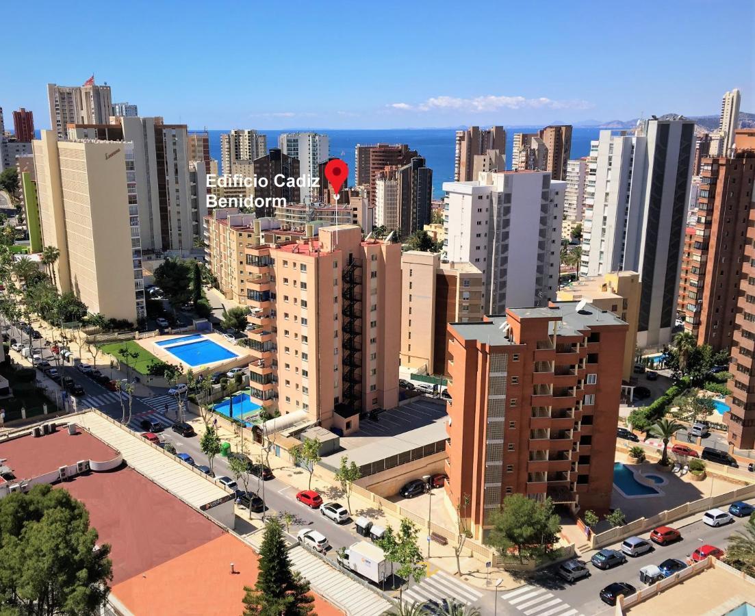 Edificio Cadiz Benidorm Lejlighed Eksteriør billede